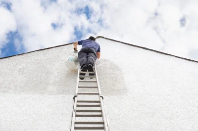 Peinture extérieure à Curzon — façades et ravalement
